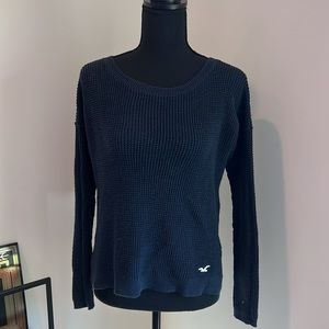 Hollister navy sweater size S